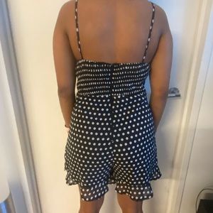 Polka dot romper